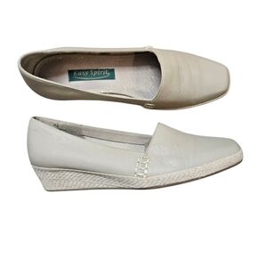 Easy Spirit | Grey Wedge Slip-On | Size 8
